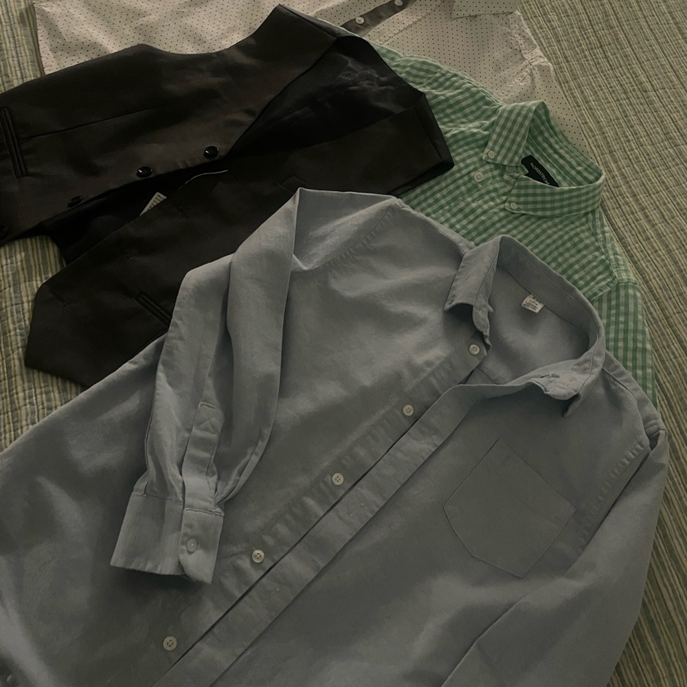 Boys Button-Down Shirts Bundle